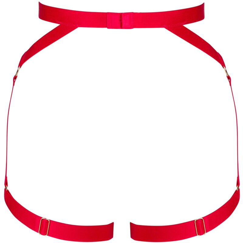 Obsessive Elianes Red Heart Harness