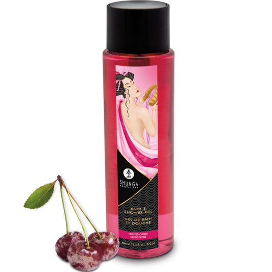 Shunga Bath & Shower Gel Blazing Cherry 370ml