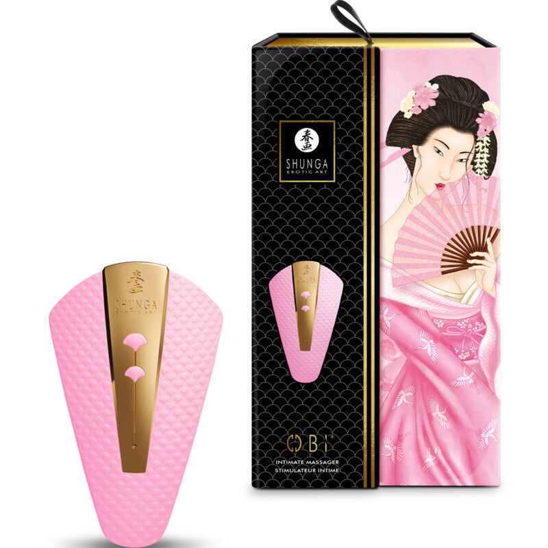 Shunga Obi Massager Light Pink