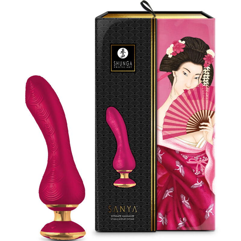 Shunga Sanya Massager Raspberry