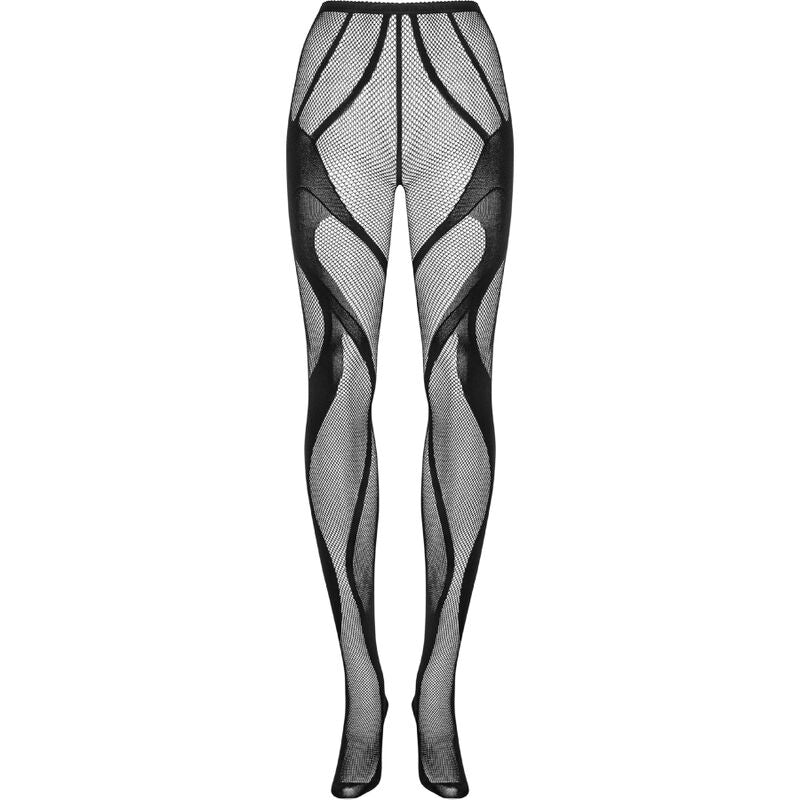 Obsessive S336 Black Crotchless Tights