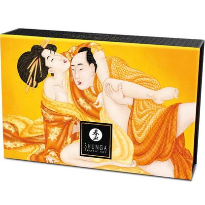 Shunga Edible Massage Powder Kit Luscious Mango