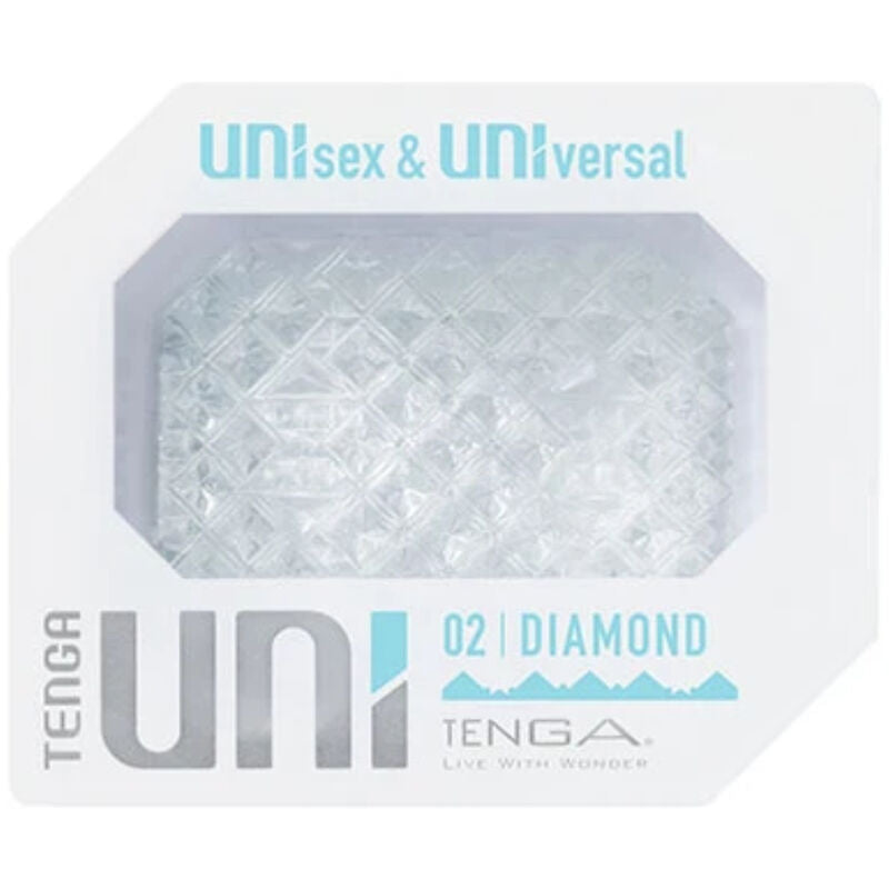 Tenga Uni Diamond Textured Finger Sleeve Stroker