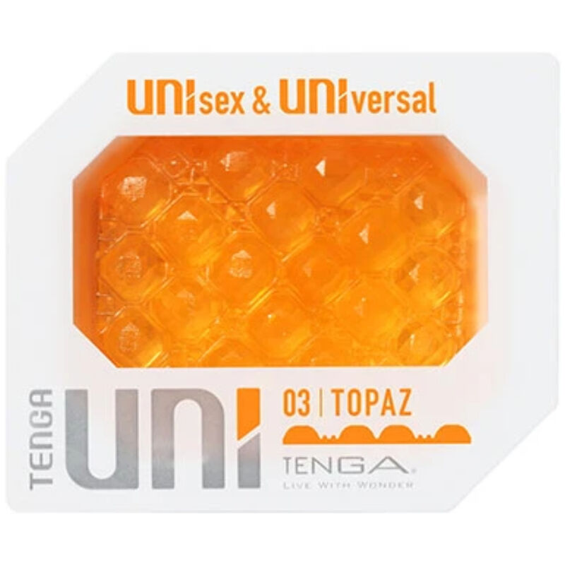 Tenga Uni Topaz Textured Finger Sleeve Stroker