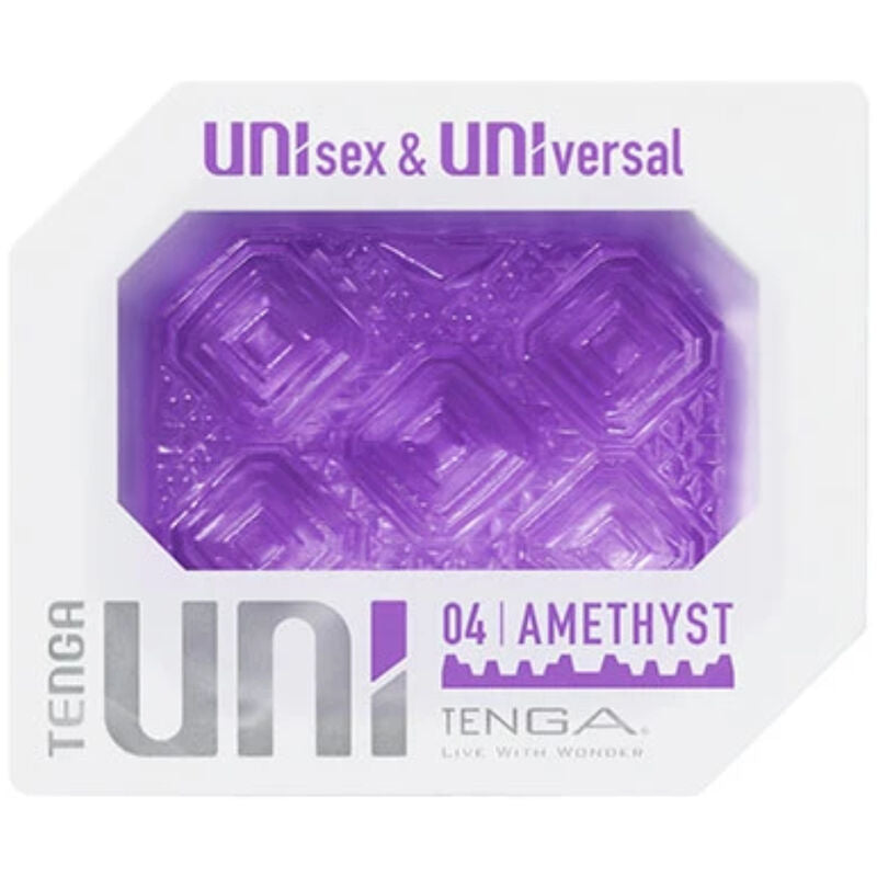 Tenga Uni Amethyst Textured Finger Sleeve Stroker