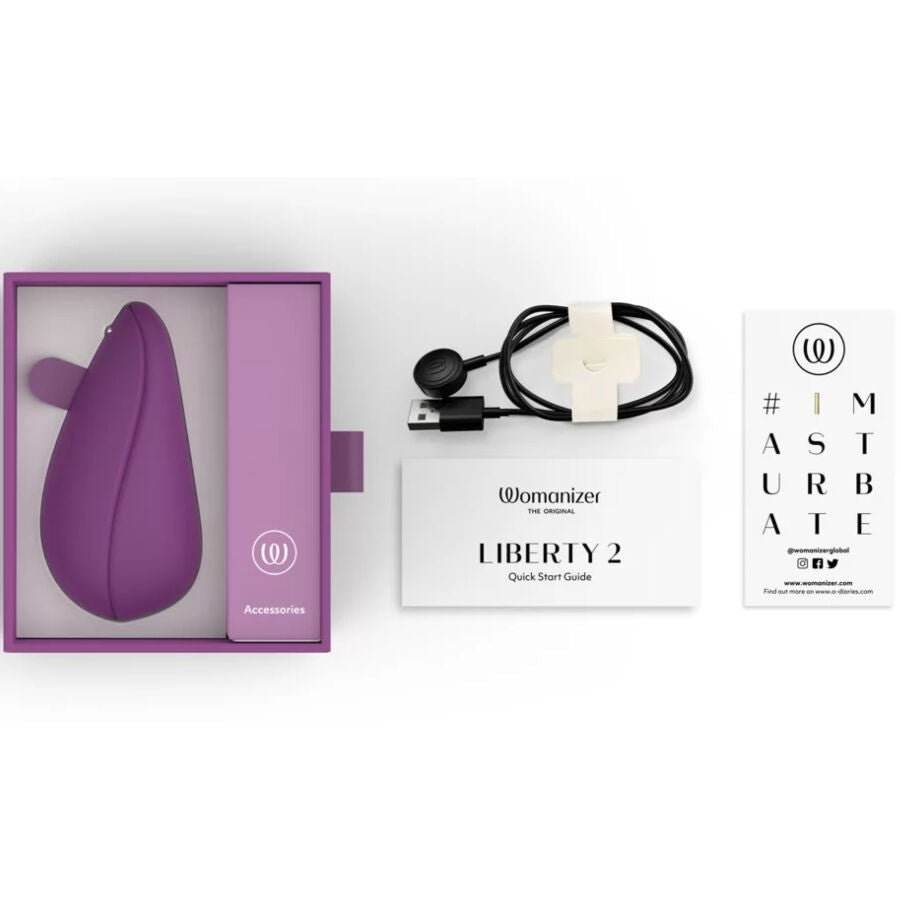 Womanizer Liberty 2 Clitoral Stimulator Purple