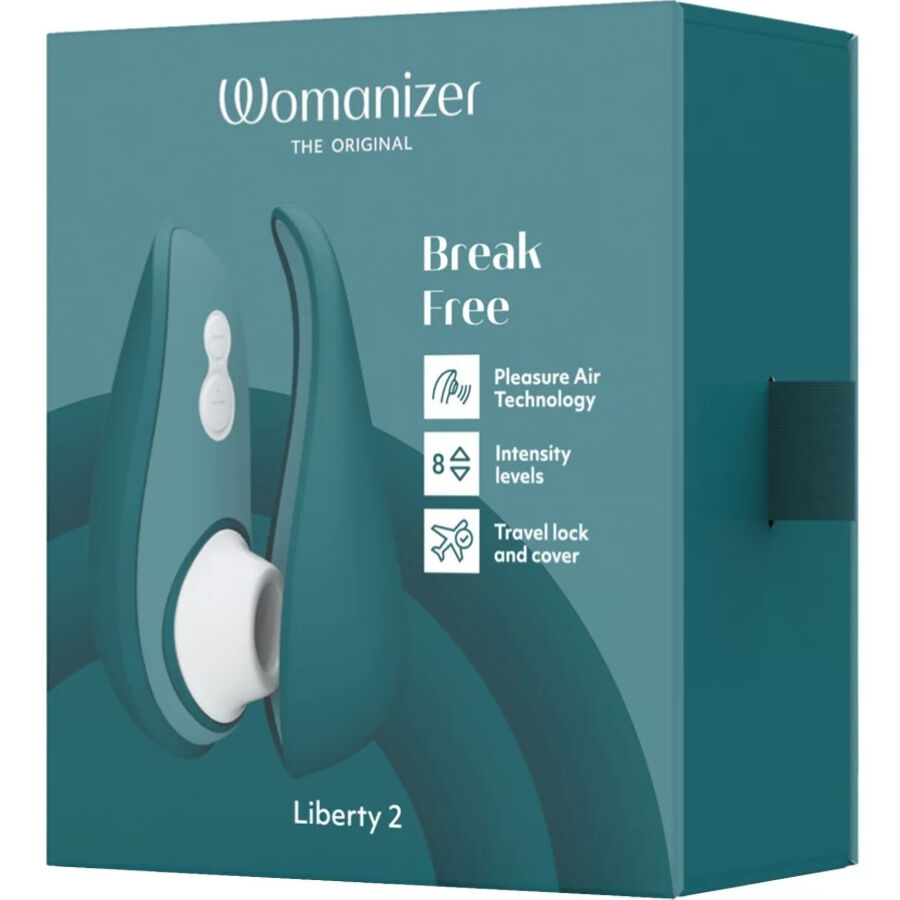 Womanizer Liberty 2 Clitoral Stimulator Dark Petrol