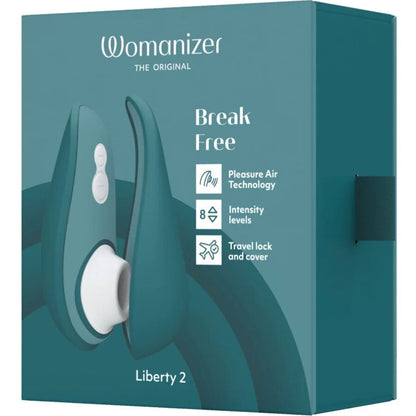 Womanizer Liberty 2 Clitoral Stimulator Dark Petrol