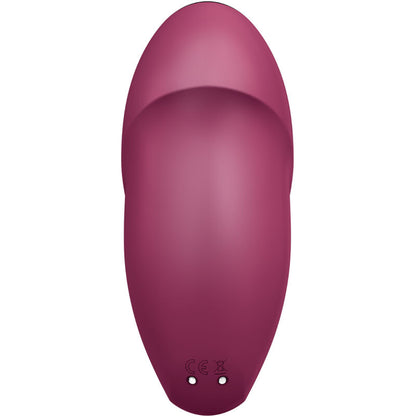 Satisfyer Tap & Climax 1 Lay-On Vibrator Red