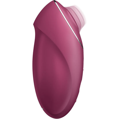 Satisfyer Tap & Climax 1 Lay-On Vibrator Red