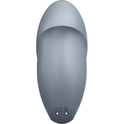 Satisfyer Tap & Climax 1 Lay-On Vibrator Grey