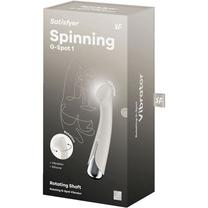 Satisfyer Spinning G-Spot 1 Rotating G-spot Vibrator Beige