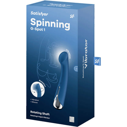 Satisfyer Spinning G-Spot 1 Rotating G-spot Vibrator Blue