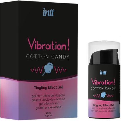 Intt Vibration Tingling Effect Gel Cotton Candy 15ml