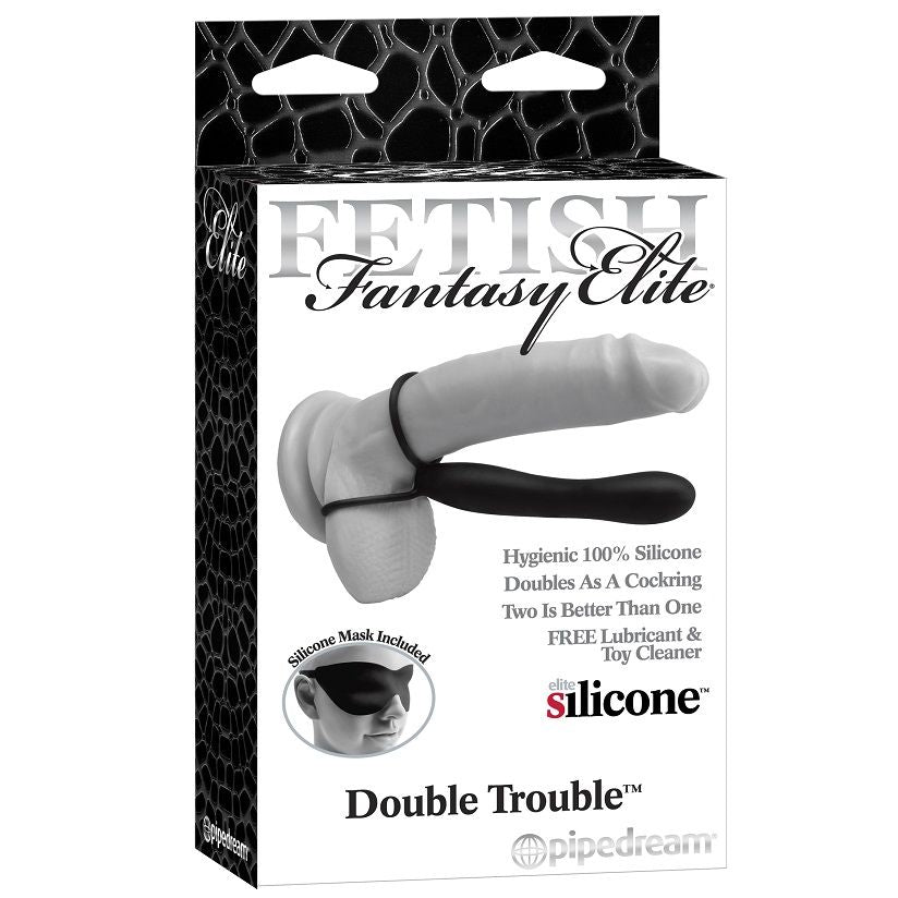 Fetish Fantasy Elite Double Trouble Strap-On Dildo