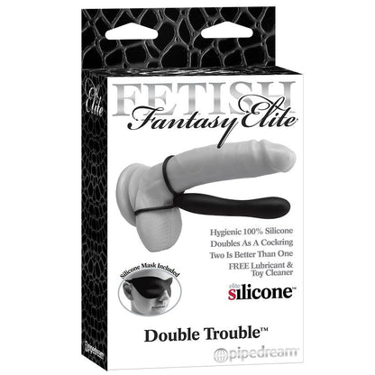 Fetish Fantasy Elite Double Trouble Strap-On Dildo