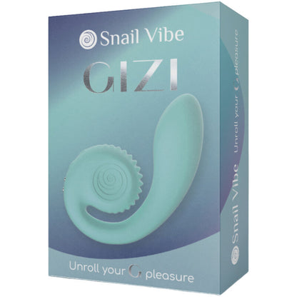 Snail Vibe Gizi Silicone Dual Stimulation Vibrator Tiffany