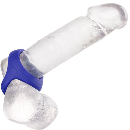 CalExotics Admiral Cock And Ball Dual Ring Blue