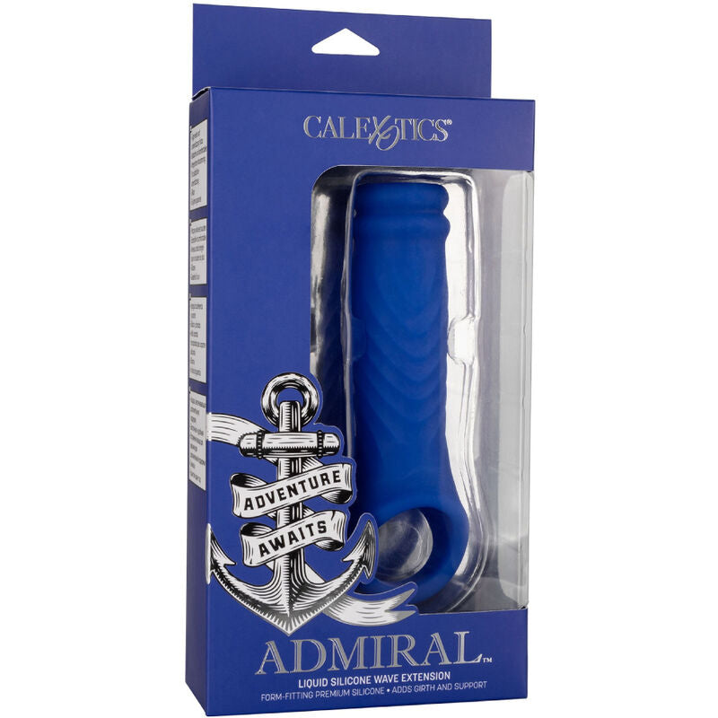 CalExotics Admiral Wave Penis Extension Blue