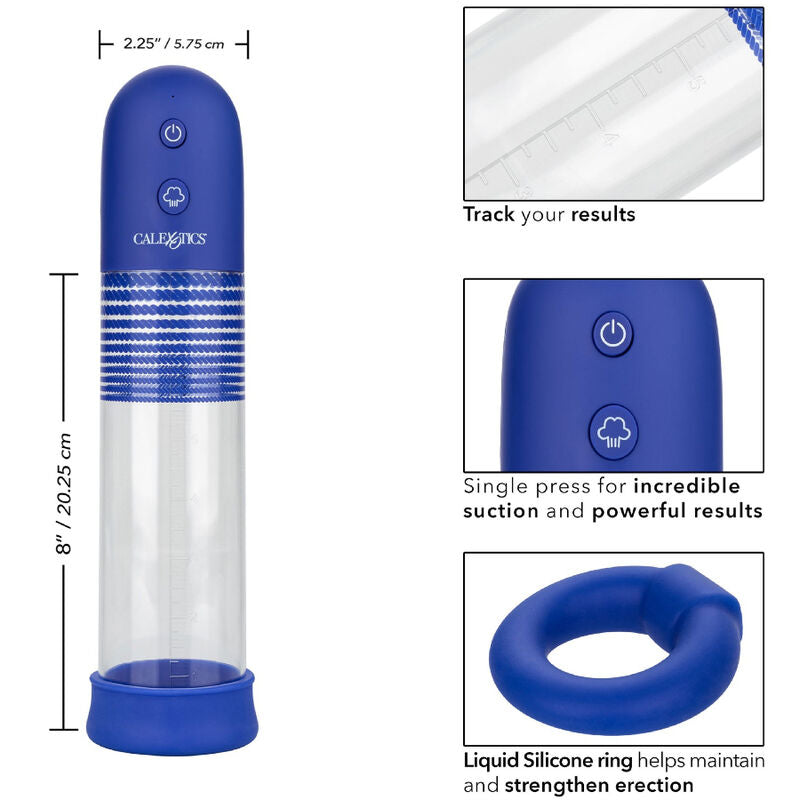 CalExotics Admiral Rechargeable Rock Hard Penis Pump Kit