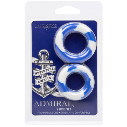 CalExotics Admiral 2 Cock Ring Set