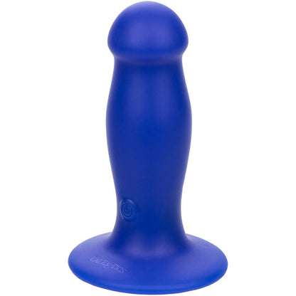 CalExotics Admiral Vibrating First Mate Anal Plug Blue