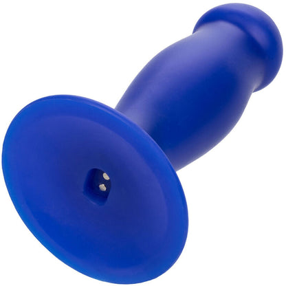 CalExotics Admiral Vibrating First Mate Anal Plug Blue