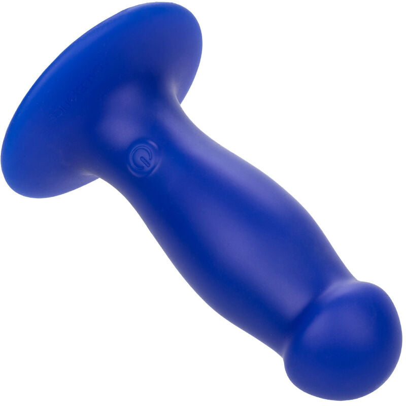 CalExotics Admiral Vibrating First Mate Anal Plug Blue