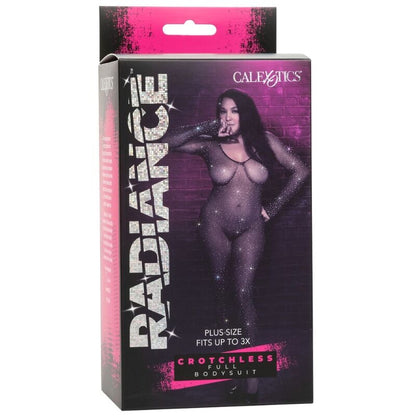 CalExotics Radiance Plus Size Crotchless Full Bodysuit