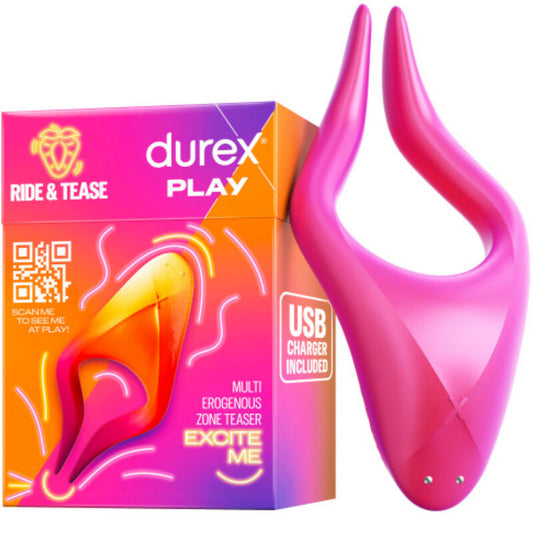 Durex Play Ride & Tease Multi Erogenous Zone Vibrator