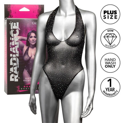 CalExotics Radiance Plus Size Deep V Body Suit