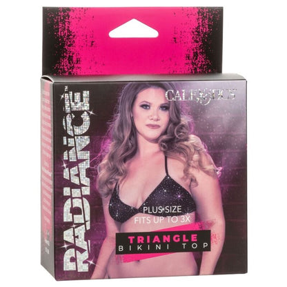 CalExotics Radiance Plus Size Triangle Bikini Top