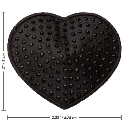 CalExotics Radiance Heart-shaped Jewel Nipple Pasties