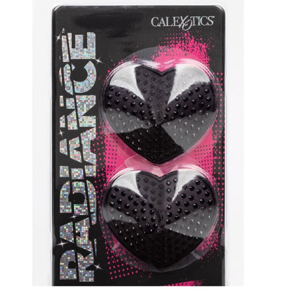 CalExotics Radiance Heart-shaped Jewel Nipple Pasties