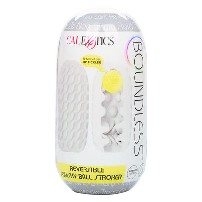 CalExotics Boundless Reversible Squishy Yellow Ball Stroker