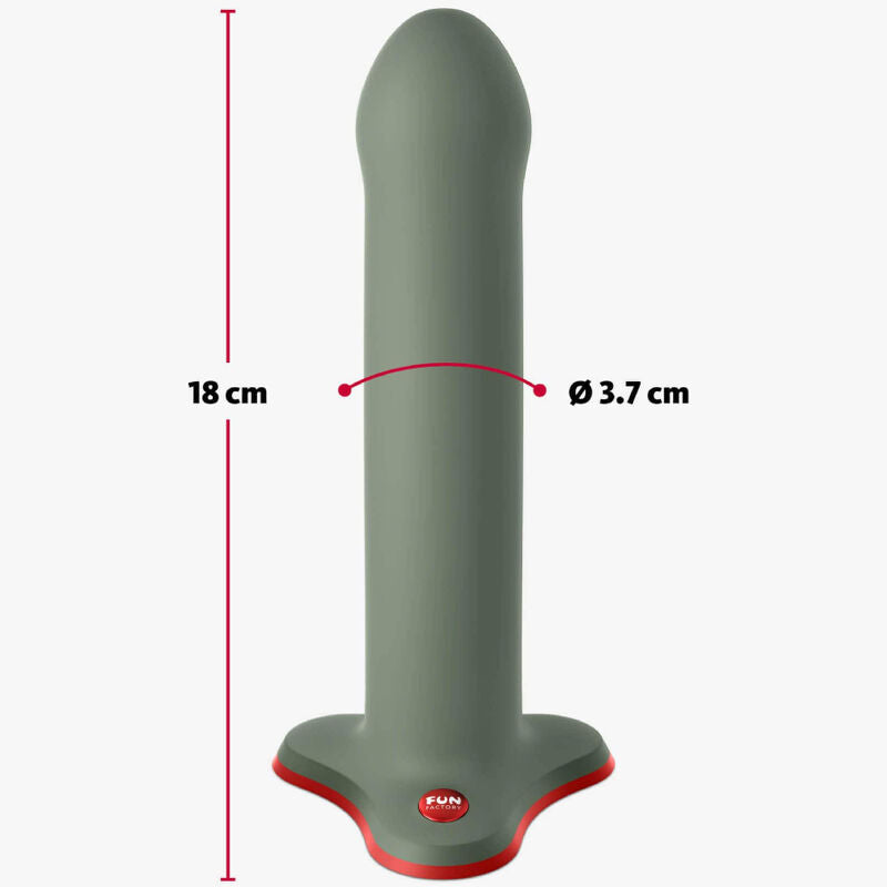 Fun Factory Magnum Flexible Silicone Dildo Wild Olive