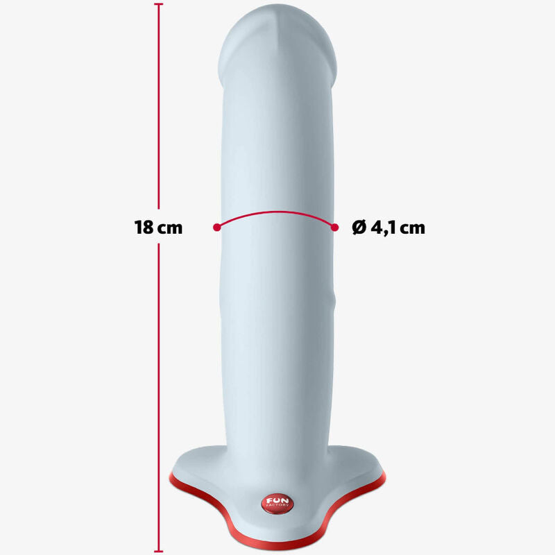 Fun Factory The Boss Realistic Silicone Dildo Dove Blue