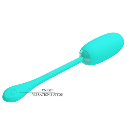 Pretty Love Julius Vibrating Egg Aqua