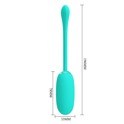 Pretty Love Julius Vibrating Egg Aqua