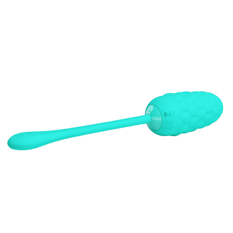 Pretty Love Marina Vibrating Textured Egg Aqua