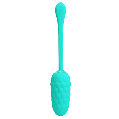 Pretty Love Marina Vibrating Textured Egg Aqua