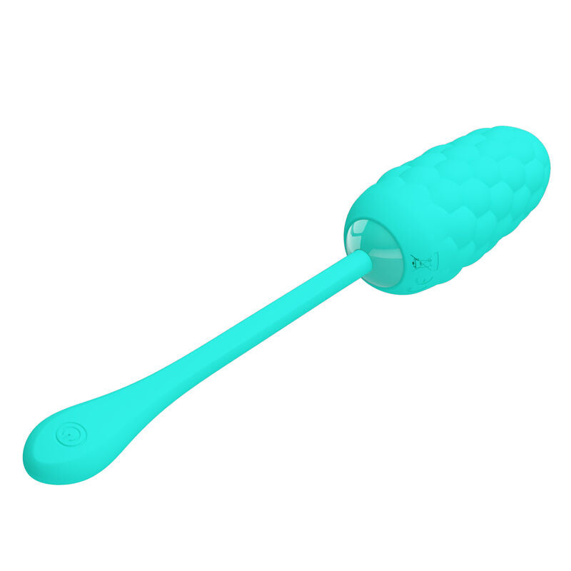 Pretty Love Marina Vibrating Textured Egg Aqua