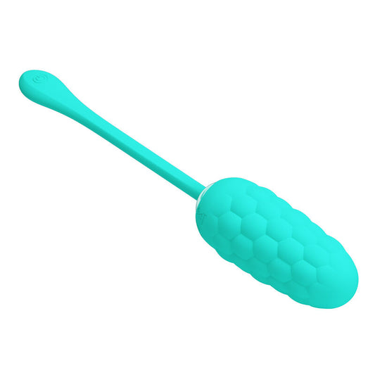 Pretty Love Marina Vibrating Textured Egg Aqua