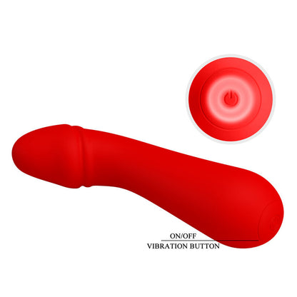 Pretty Love Cetus G-Spot Vibrator Red