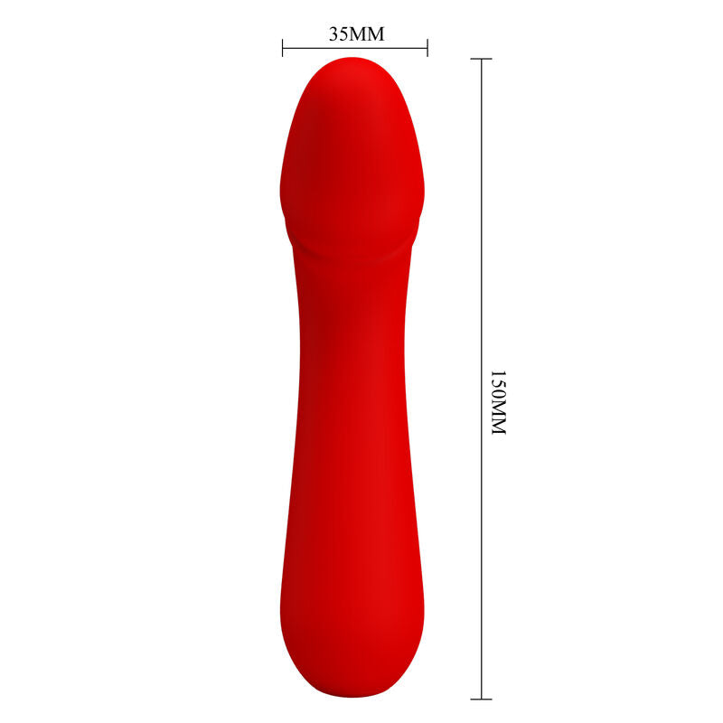 Pretty Love Cetus G-Spot Vibrator Red