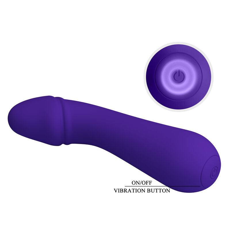 Pretty Love Cetus G-Spot Vibrator Purple