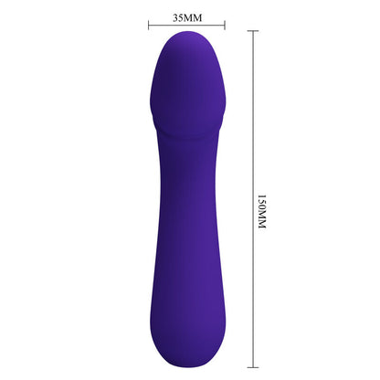 Pretty Love Cetus G-Spot Vibrator Purple