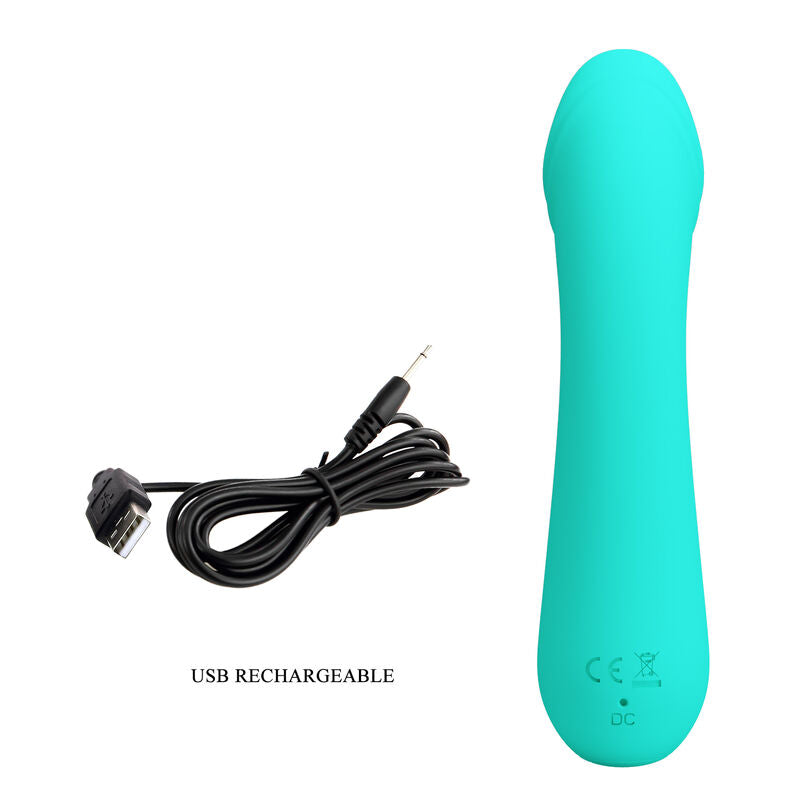 Pretty Love Cetus G-Spot Vibrator Aqua