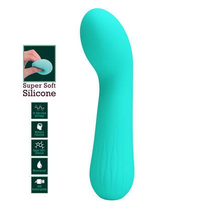 Pretty Love Faun G-Spot Vibrator Aqua