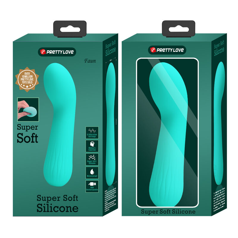 Pretty Love Faun G-Spot Vibrator Aqua